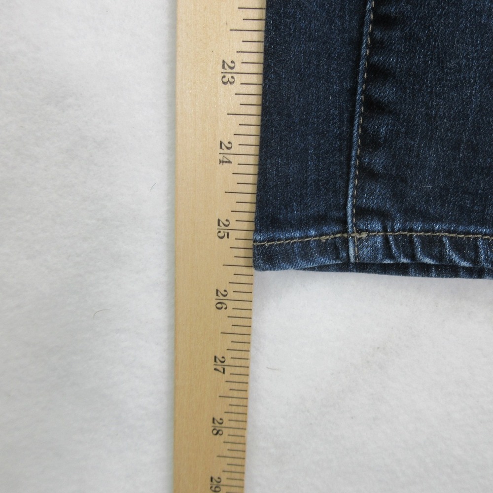 Talbots Women's Jeans 16P Slim Ankle Flawless Five Pocket Dark Wash Stretch Blue - Picture 8 of 11